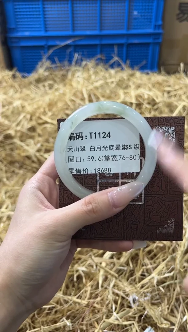 未镶嵌手镯石英质玉T1124