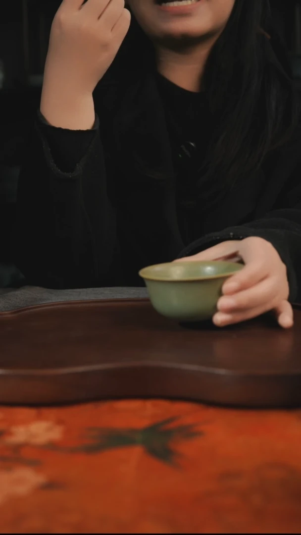 杯子瓷汝州原产地原矿仿古老釉y