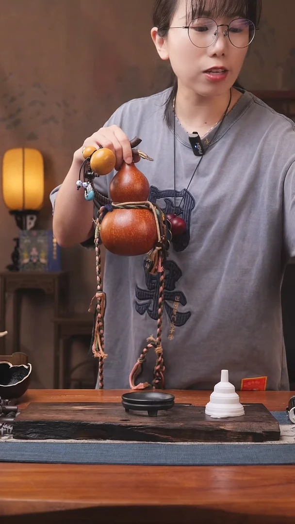 1394号精品大漆葫芦防腐防渗装水茶酒