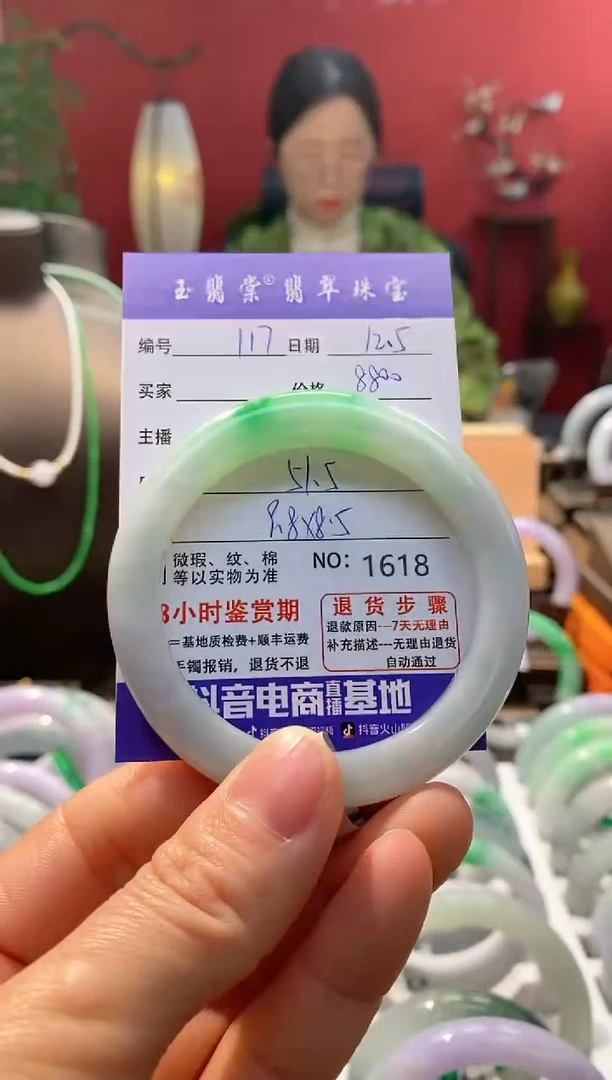 未镶嵌手镯翡翠翡翠117