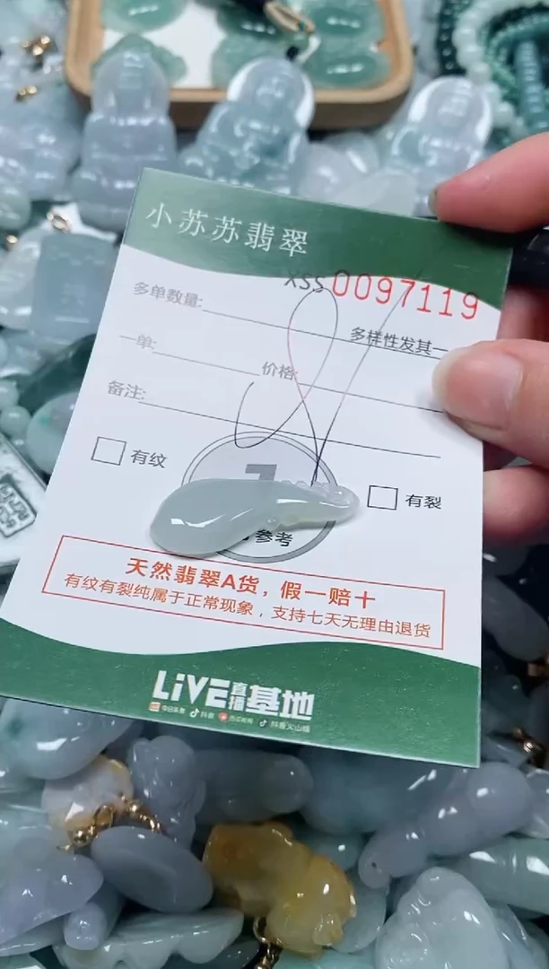 【闪购商品】翡翠颈饰未镶嵌闪购商品0097119