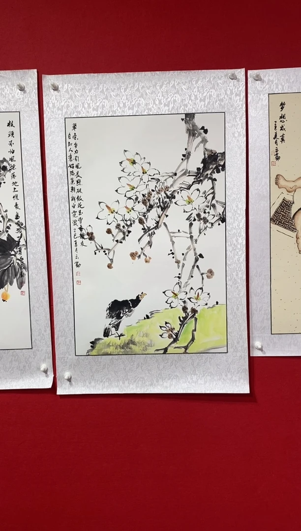 国画NYQ丹牛云勤老师作品