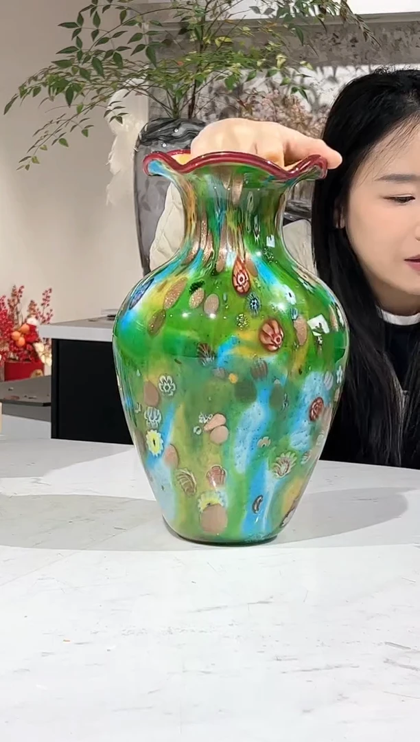 【闪购商品】琉璃万彩花瓶