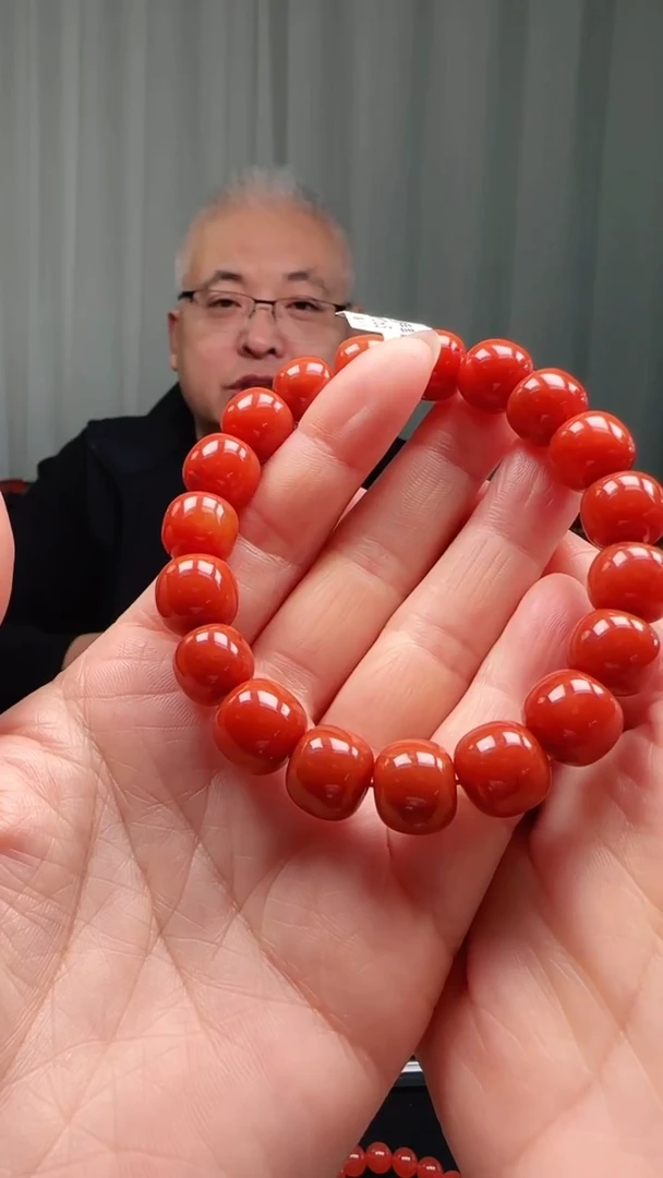 未镶嵌多样性发一件南红玛瑙12mm瓦西精工老型单圈