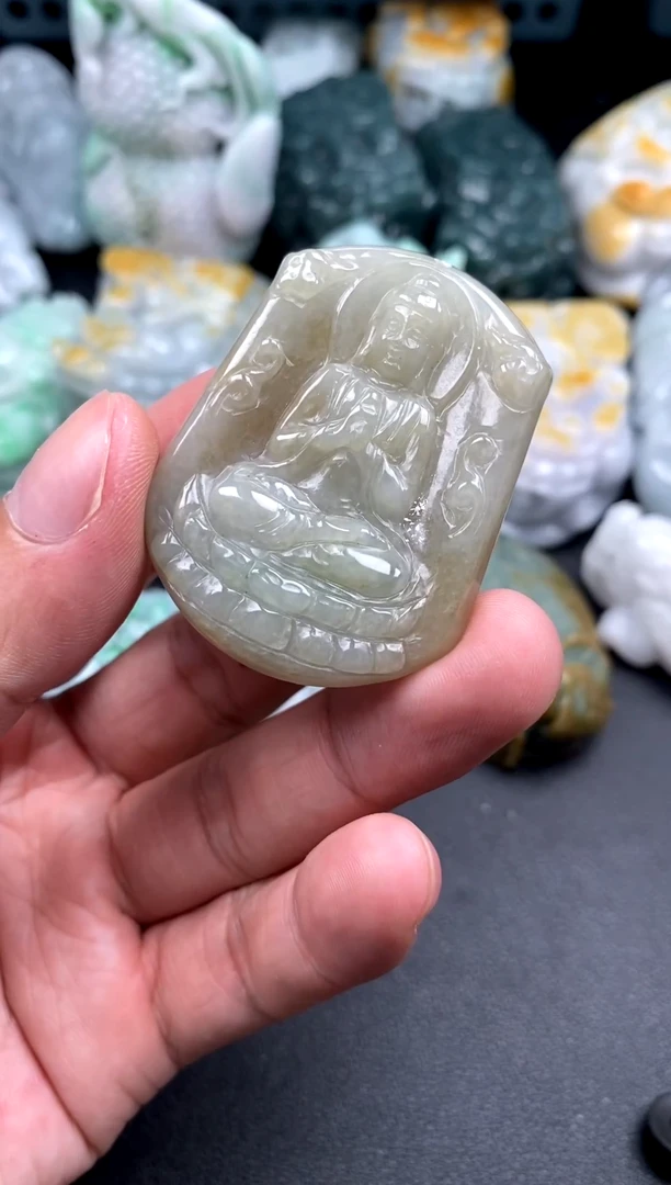 吊坠(不含链)未镶嵌翡翠1