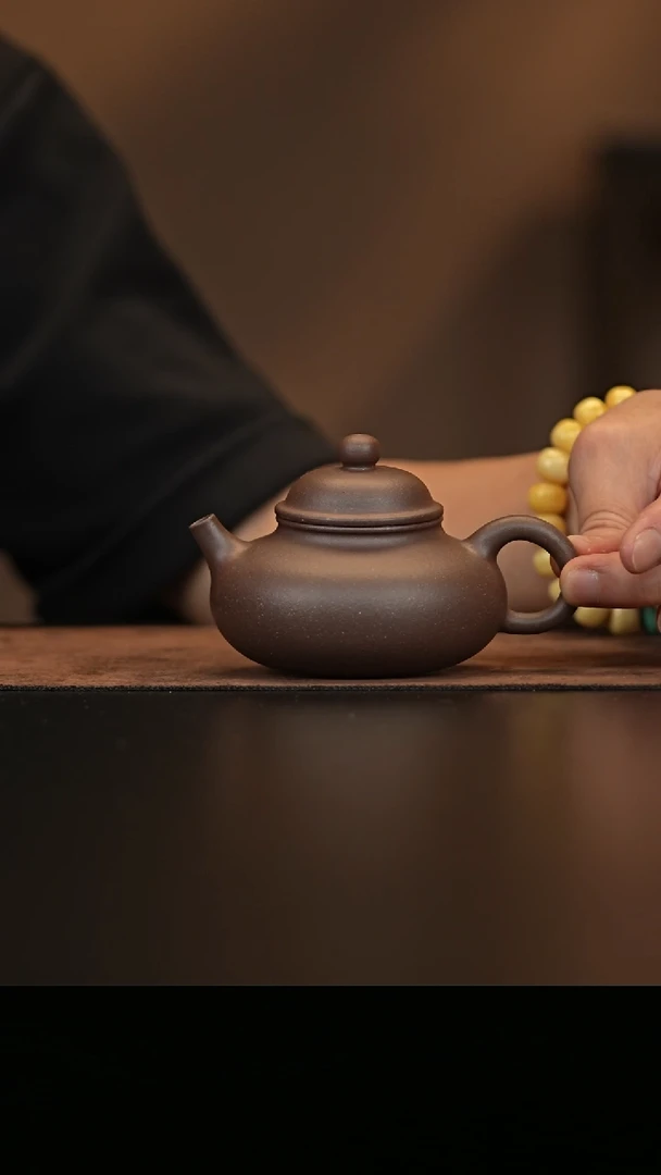 允禾斋  紫砂壶  容天 紫泥