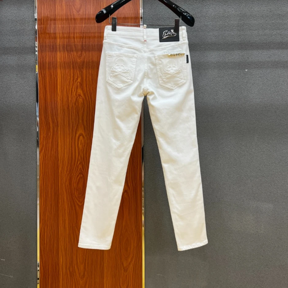 PLIPHPP PLEPN正品PP高奢版夏季超薄高弹百搭修身直筒牛仔裤9988