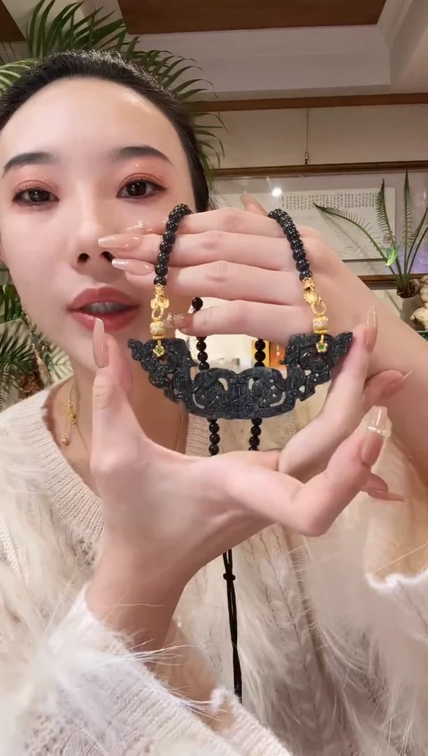 【闪购商品】翡翠颈饰未镶嵌国风