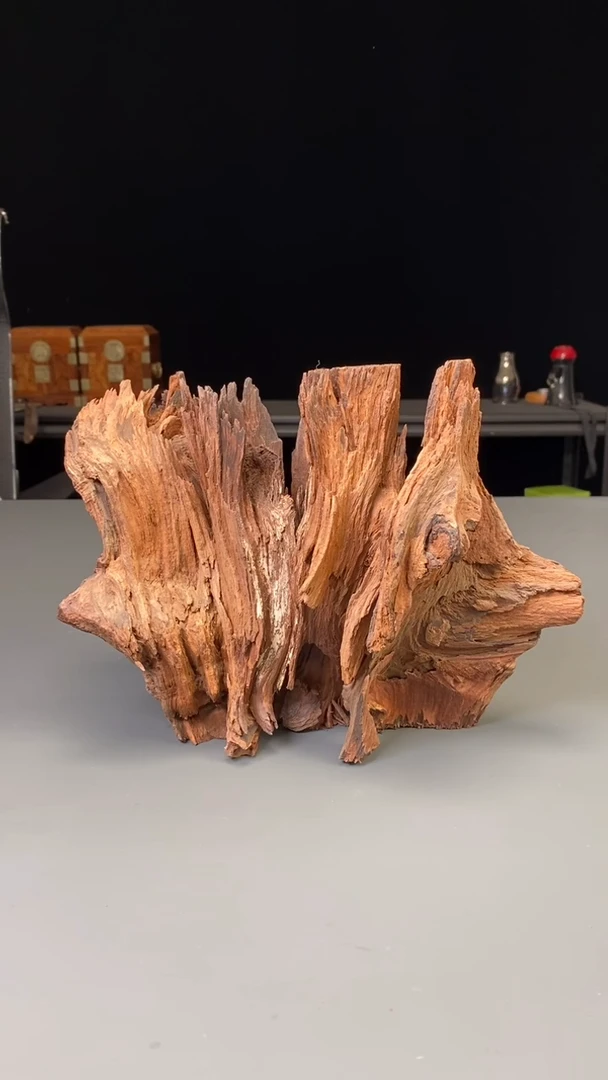 交趾黄檀（大红酸枝）把件大红酸枝 随型