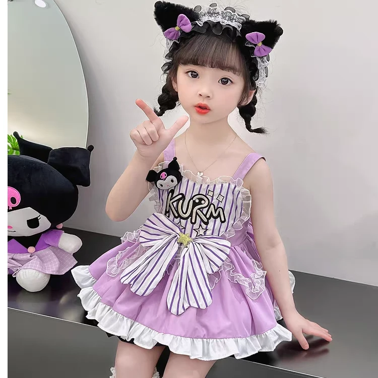 女童夏季库米洛卡通洛丽塔连主裙生日cos服儿童公主lolita衣服裙