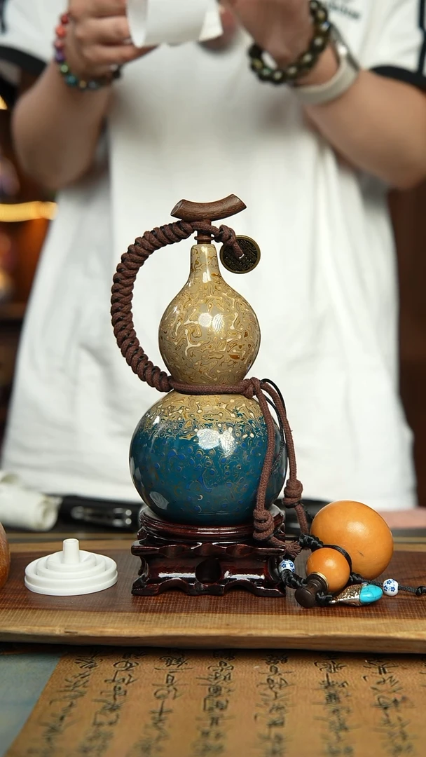 463号500ml左右非遗大漆酒葫芦