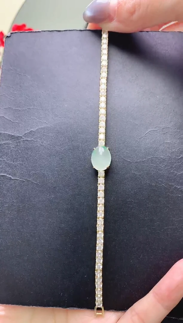 未镶嵌手链石英质玉手链