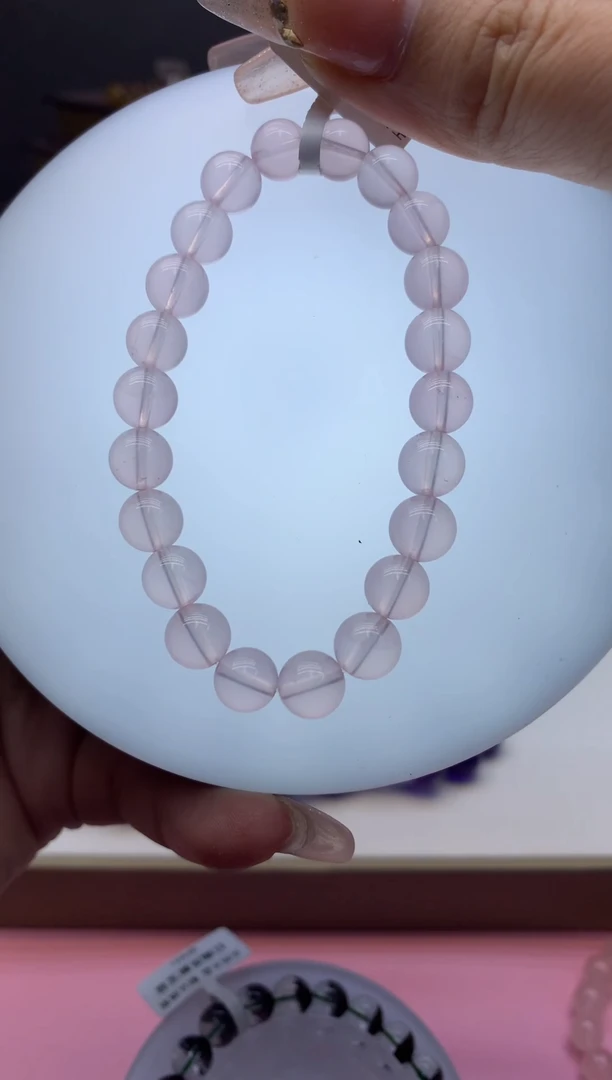 【闪购商品】水晶手串未镶嵌10+透体马粉