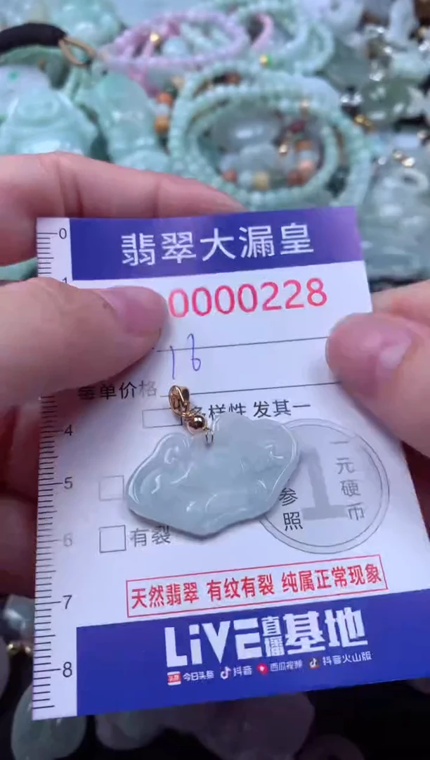 吊坠(不含链)未镶嵌翡翠228
