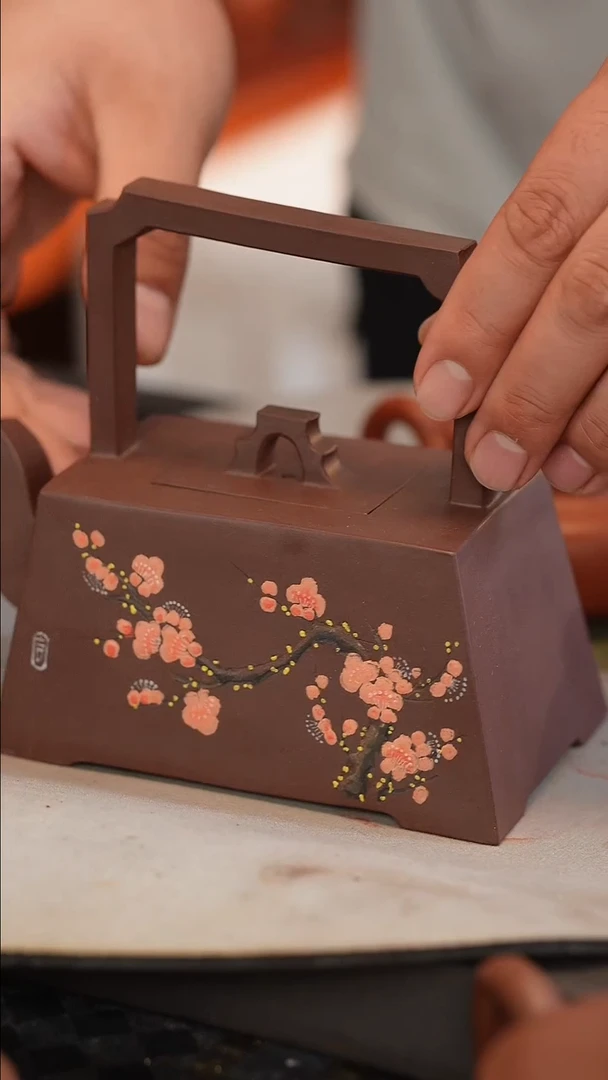 茶壶紫砂原矿手工制作