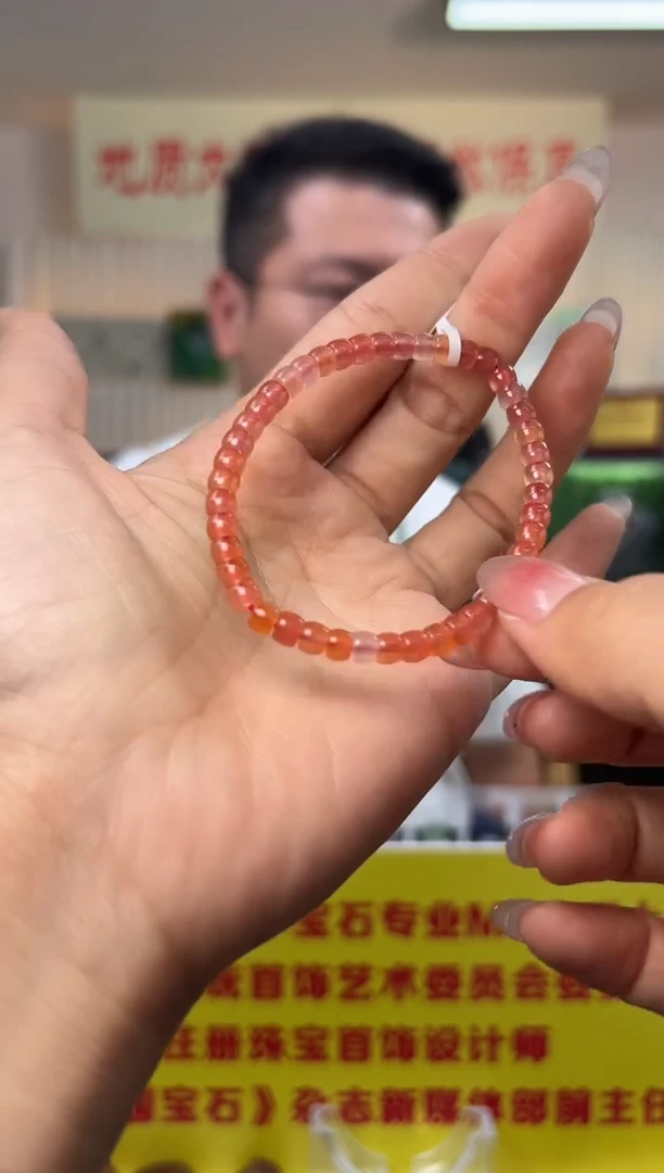 手串未镶嵌南红玛瑙保山多宝精工直切南红玛瑙手串5mm