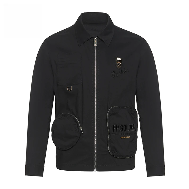 【PP】品牌男装春夏轻奢潮流工装风休闲夹克外套 GJK611221785