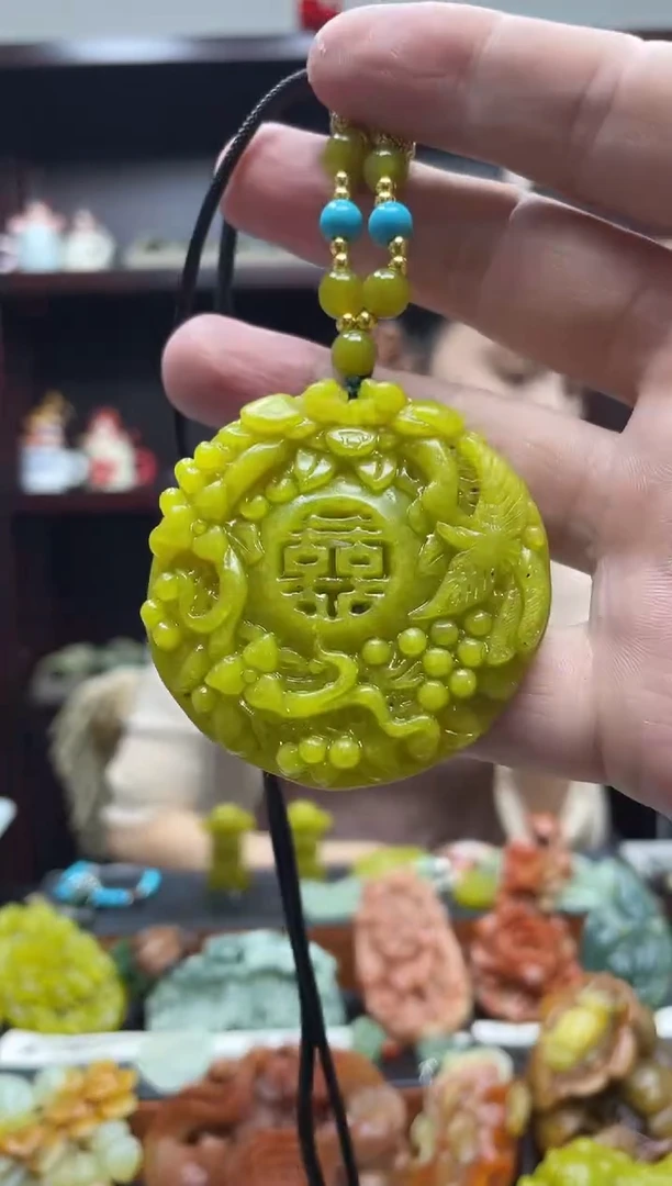 岫玉未镶嵌吊坠·多样性发货*拍一发一