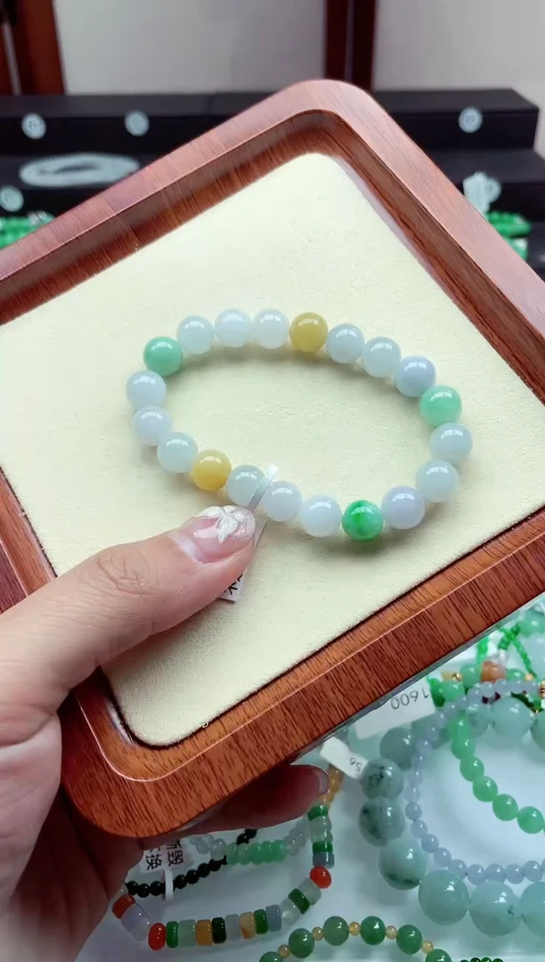 【闪购商品】翡翠手链未镶嵌缅甸翡翠