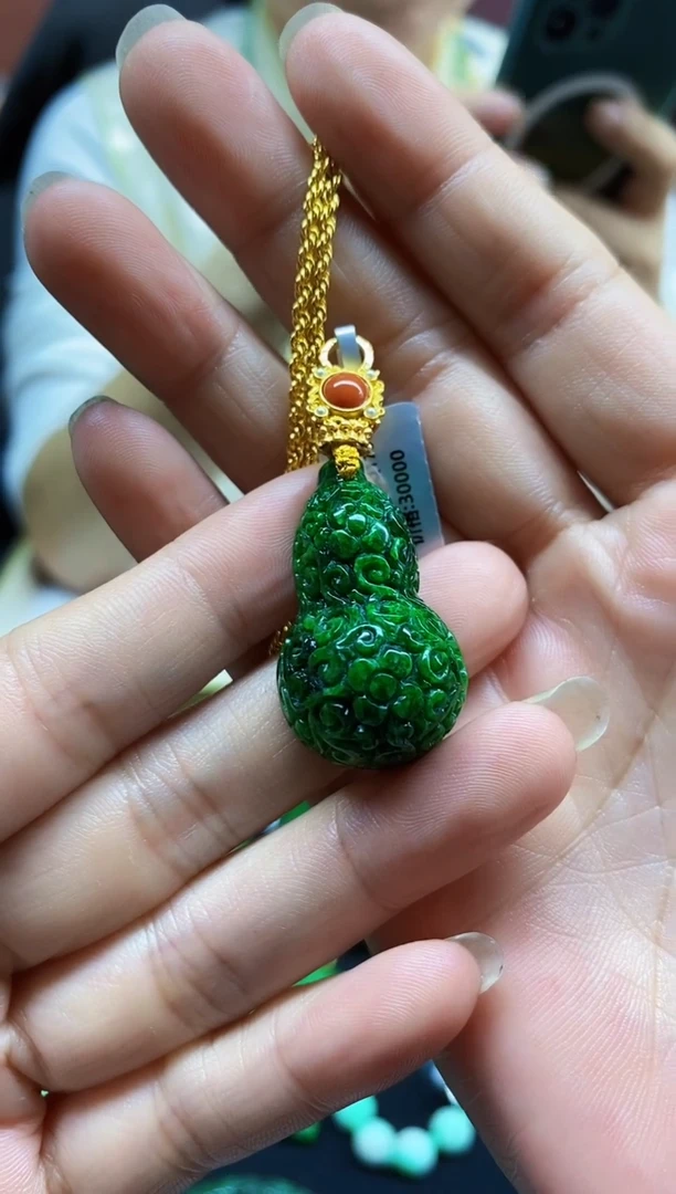 颈饰未镶嵌翡翠翡翠吊坠