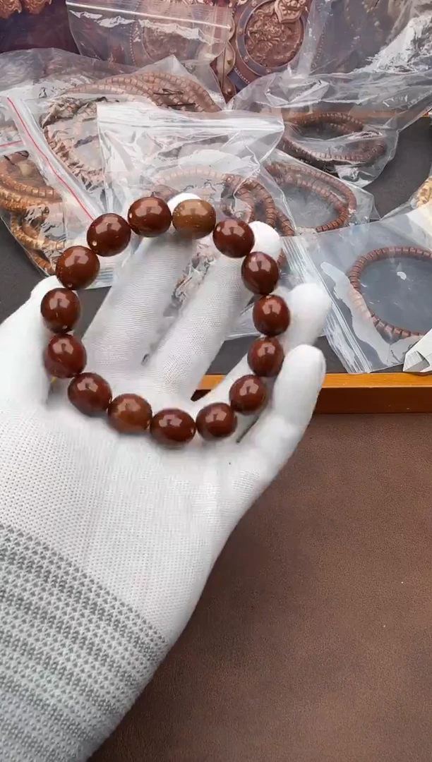 手串紫金鼠4号枣珠