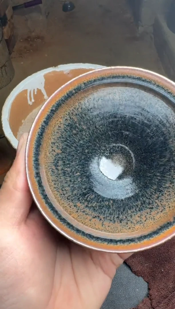 【闪购商品】茶盏行云龙窑柴烧230