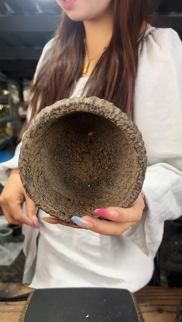 陶土【火山泥】小石钵