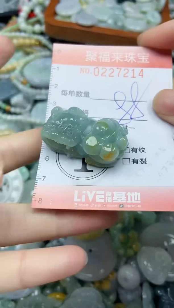 未镶嵌挂件翡翠闪购0227214