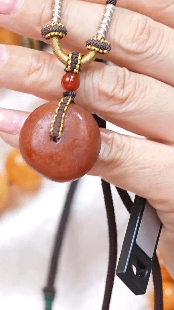 蜜蜡颈饰未镶嵌7053天然蜜蜡珠宝奇石云端妖孽全部保真