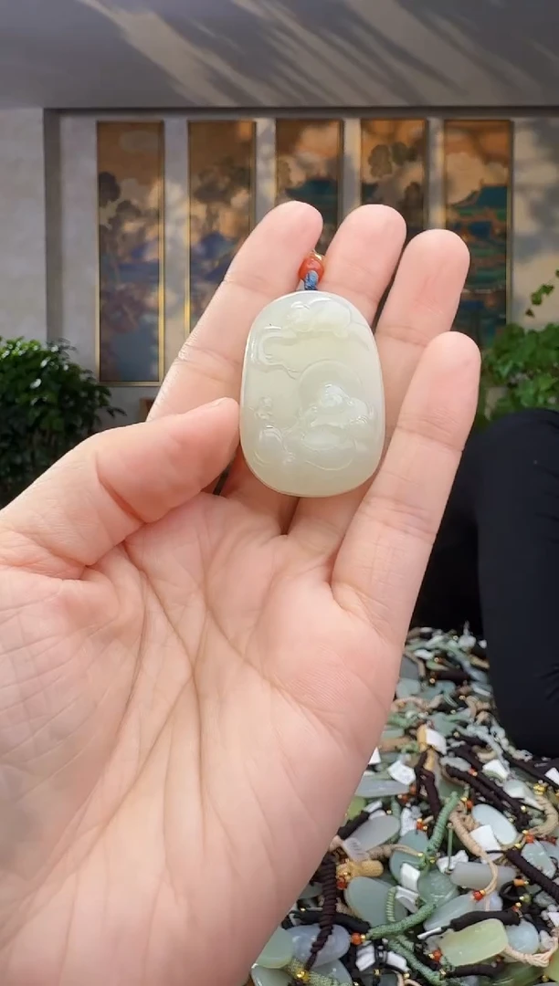 未镶嵌和田玉挂件拍一发一