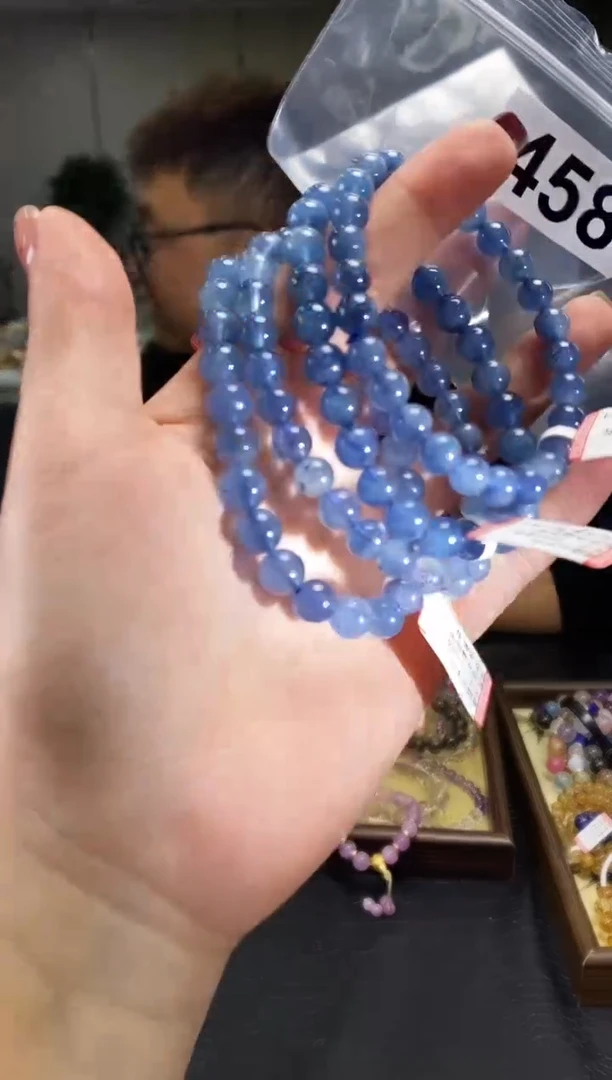 未镶嵌手链海蓝宝石手串458多样性发其一