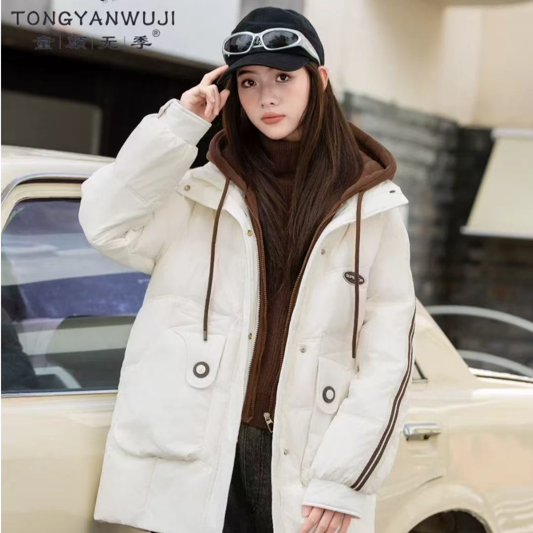 反季新款女大童非国标羽绒服快乐小屋24086