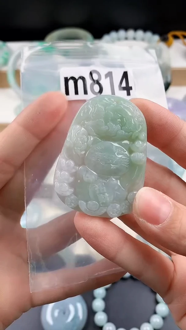 颈饰未镶嵌翡翠颈饰未镶嵌缅甸天然翡翠吊坠