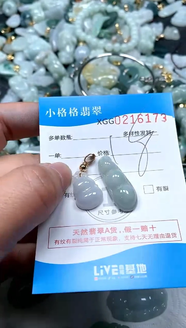 【闪购商品】翡翠颈饰未镶嵌闪购商品0216173