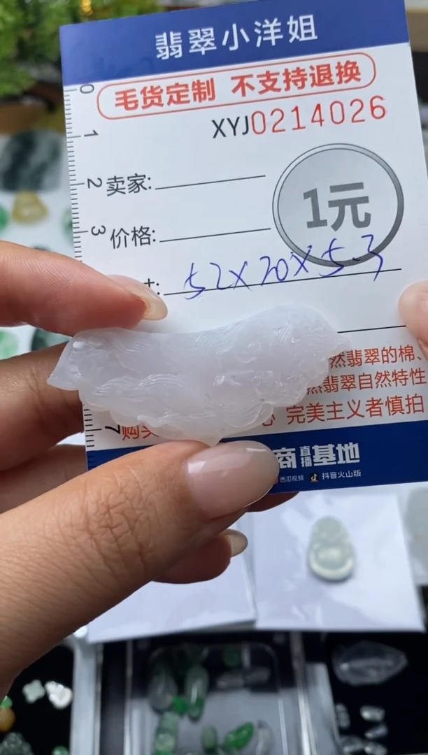 定制翡翠未镶嵌毛货商品 不退换/4026