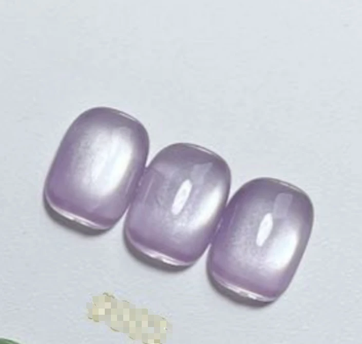 希妹美甲小仙紫单瓶猫眼胶15ml（无磁铁）