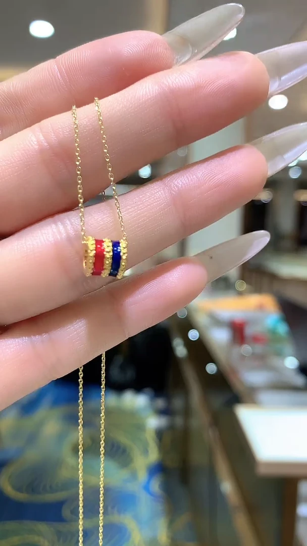 【闪购商品】定制足金吊坠(不含链)小蛮腰吊坠（不含链）