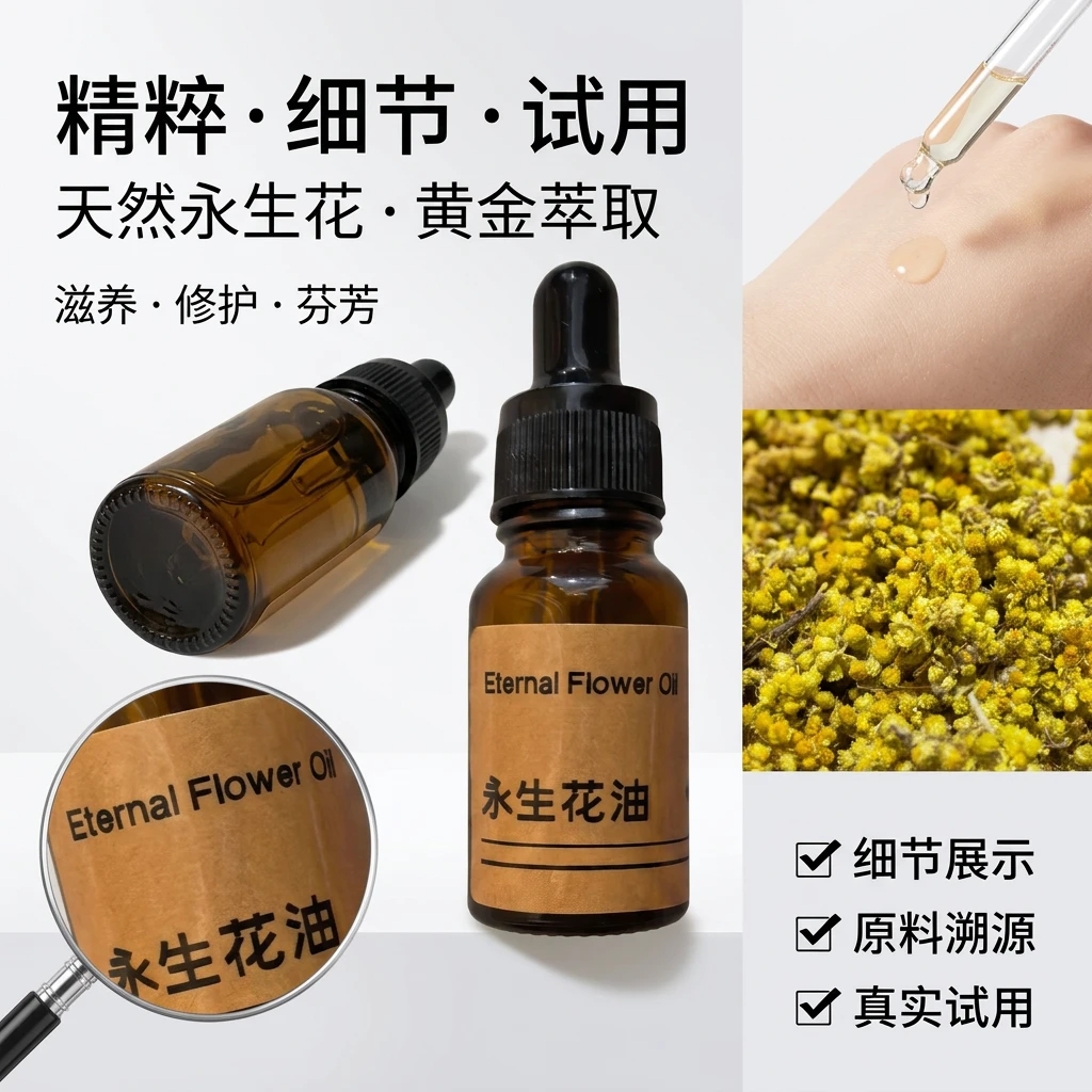 小八精选--永生花油--香薰代分装10ml
