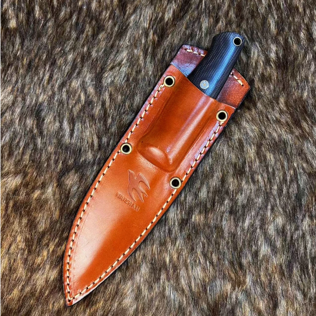 G10手柄-M390钢刀（配皮套）