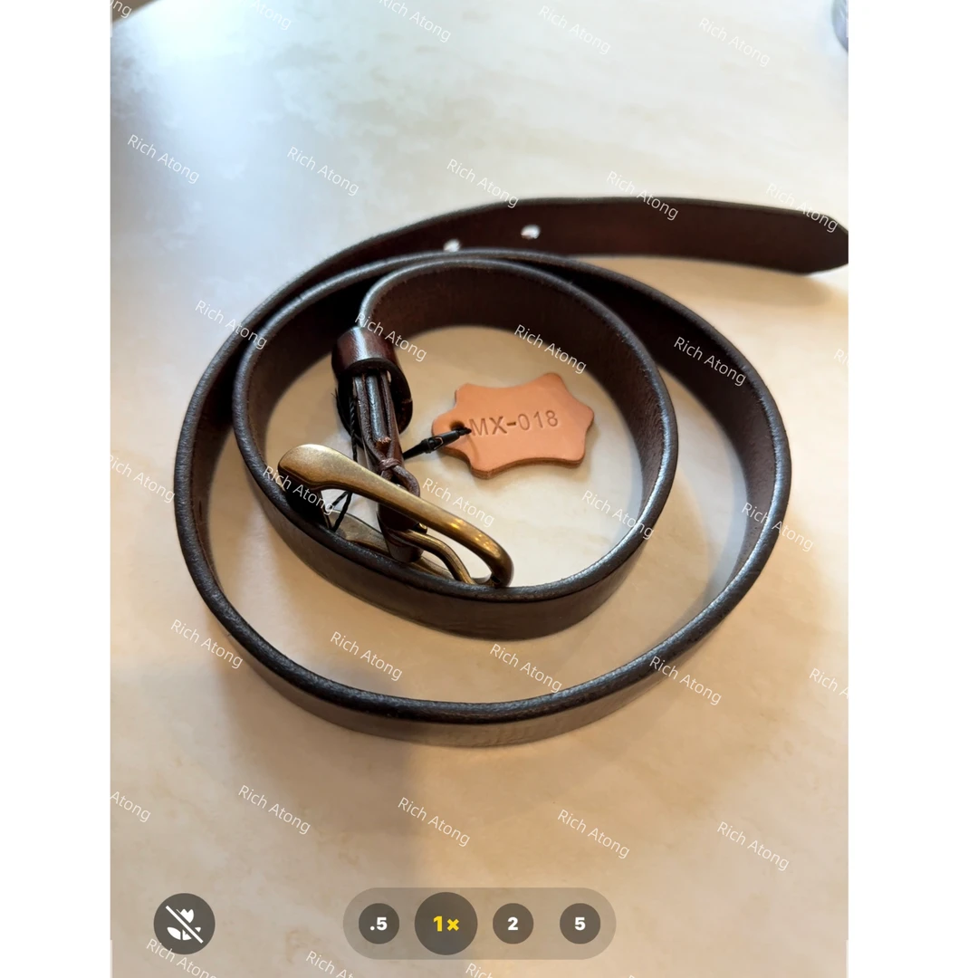 -【中古腰带】-2025 自留百搭老钱简约腰带0527-01