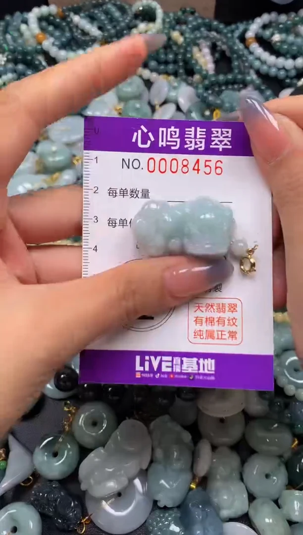 颈饰未镶嵌翡翠闪购008456
