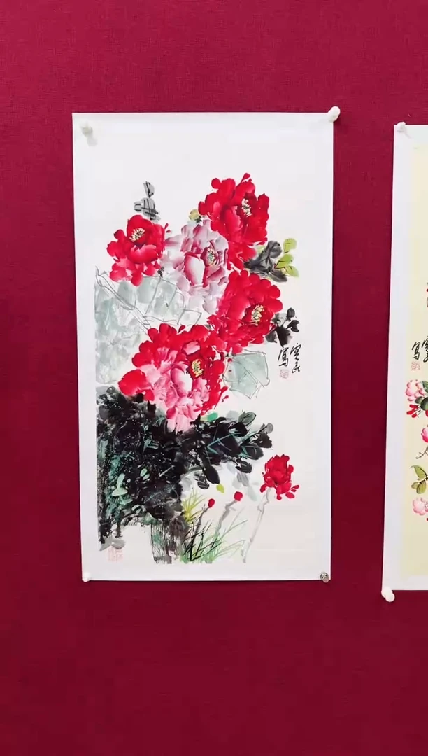 国画张现民的国画作品