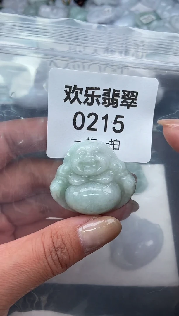 颈饰未镶嵌翡翠缅甸天然翡翠0215