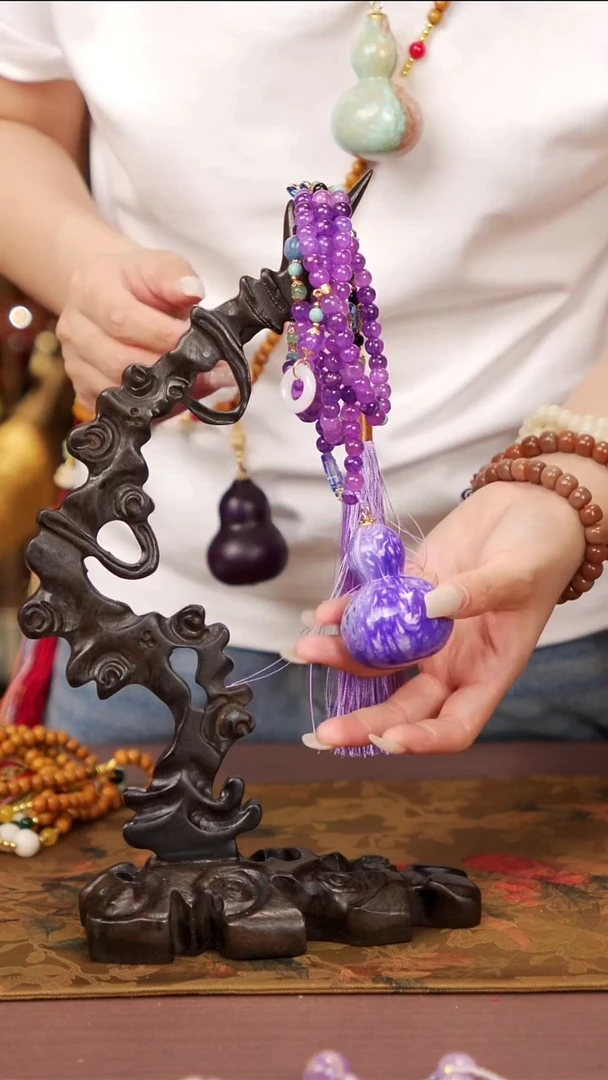 220天琦閤漆艺小葫芦挂件89