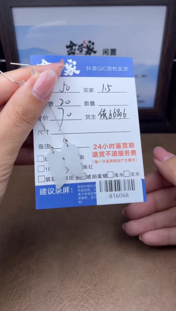 颈饰银S925镶嵌和田玉耳饰多人-816068