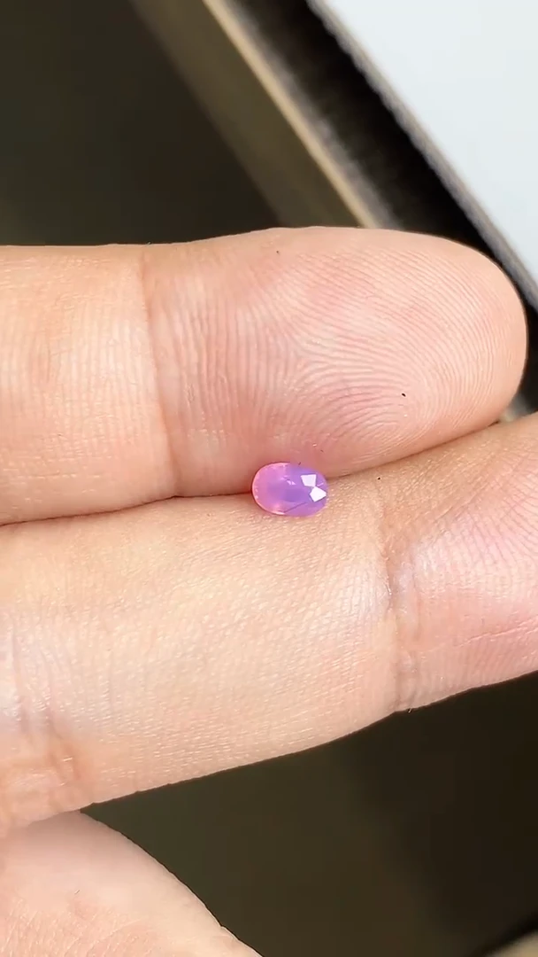 裸石蓝宝石天然无烧蓝宝石裸石0.37ct