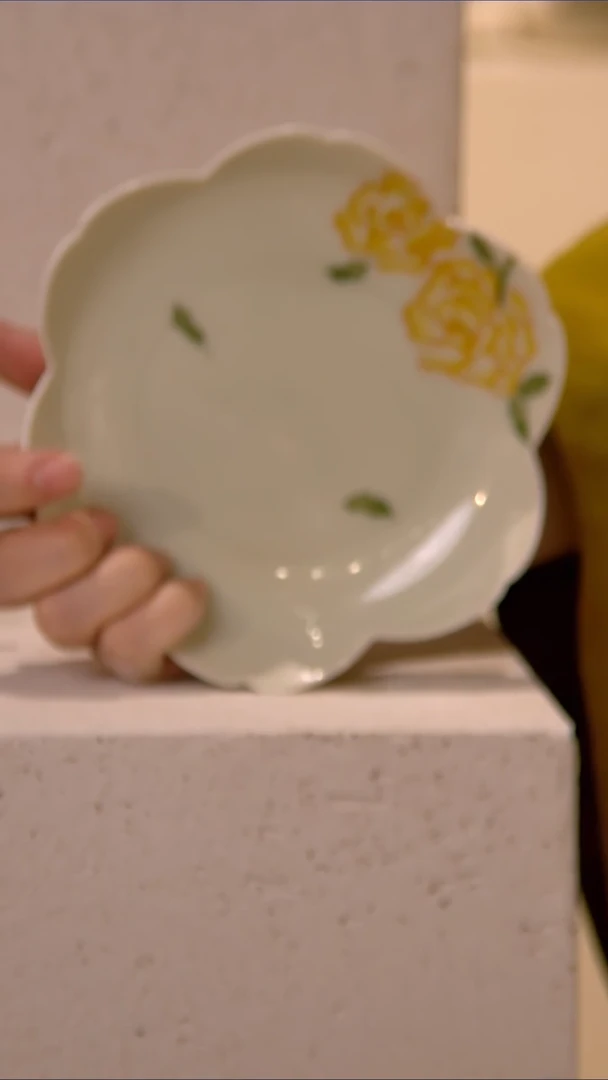 DY-明知山志-有田烧-玫瑰的故事-妙芙花瓣壶承