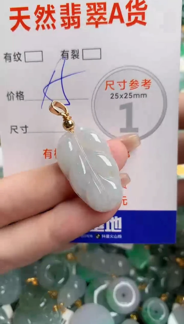 翡翠未镶嵌颈饰14004631