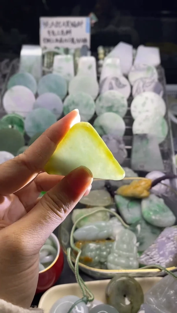 裸石翡翠翡翠A货12