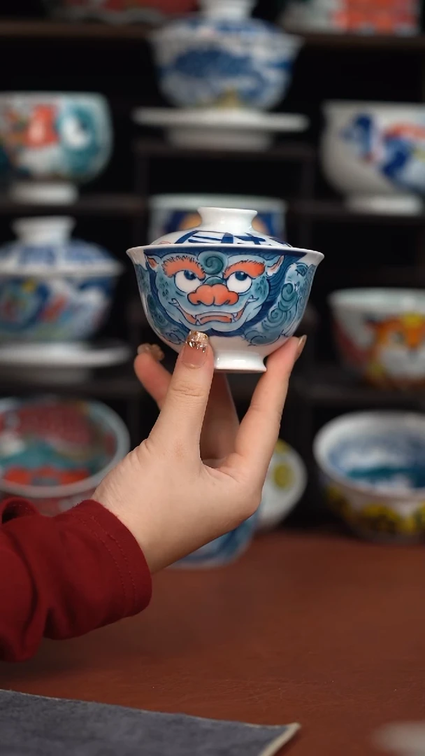 昨明貔貅盖碗（清仓福利）